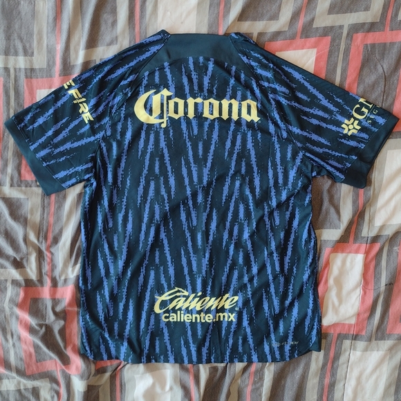 Nike Club America soccer jersey dark blue light blue men's size XL - Picture 5 of 5